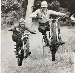 Bryan Wadie and Arthur Browning racing together