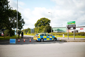 The A483 was closed as a result of the tragedy