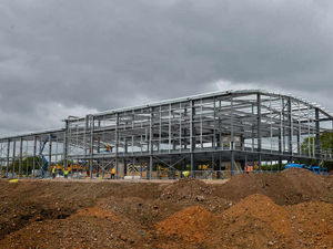 Supporting image for story: Walsall leisure site building beginning to take shape