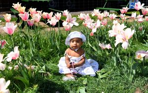 Nine-month-old Hazelle Abin.