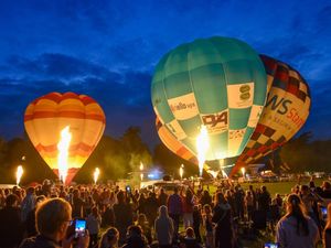 Supporting image for story: Final preparations are being made to Oswestry’s annual balloon spectacular