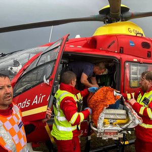 West Mercia Search and Rescue were called to help the casualty on Caer Caradoc. Picture: West Mercia Search and Rescue