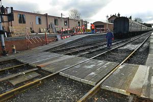 A new crossing has also been built at the Bridgnorth station