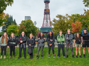 Supporting image for story: First look at new cast of Race Across The World as they travel to east Asia