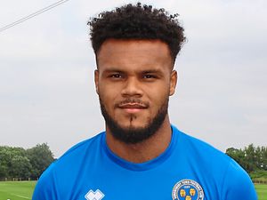 Supporting image for story: New-boy Aaron Amadi-Holloway backing a Shrewsbury promotion push