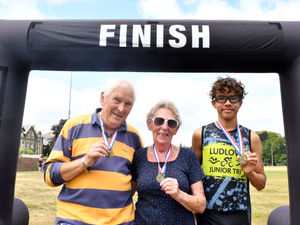 Supporting image for story: Builth Wells 2nd aquathlon was a big success and raised £4,000 for Powys cancer support centre