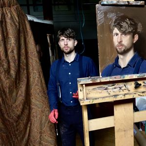 Daniel and his self portrait