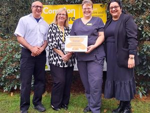 Supporting image for story: GP and Compton Care partnership "highly commended" at national awards event