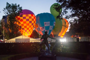 Oswestry's Balloon Carnival returned over the weekend. Picture: Graham Mitchell.