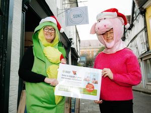 Supporting image for story: Find out how you can help a pig and a pea bring home the bacon for people in Africa - thanks to a Shrewsbury charity