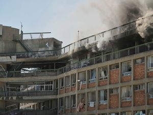 Supporting image for story: Israel threatens Iran’s top leader after missiles hit hospital and wound dozens