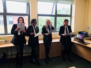 Supporting image for story: Arthur Terry pupils show off business skills in Dragon's Den style challenge  