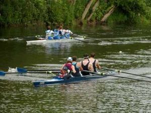 Supporting image for story: Ironbridge Regatta races cancelled as river level swells