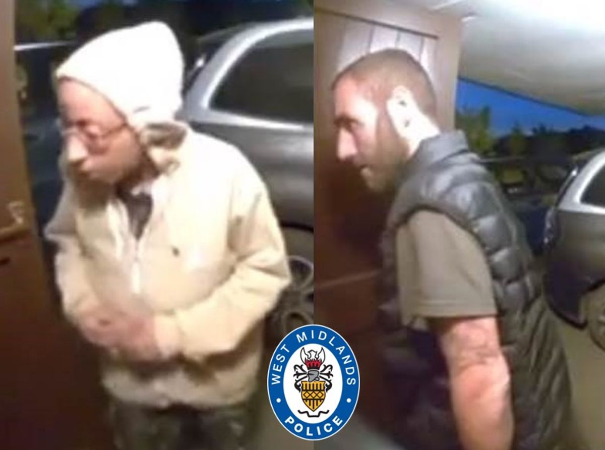 Police want to speak with two men following Birmingham house burglary - and issue CCTV image
