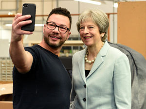 Supporting image for story: We need to be free to make new deals, says May on Midlands visit
