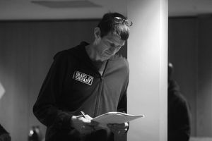 Rehearsal shots of cast for Reparation Island by the Driver Project and the Royal British Legion at the Birmingham Hippodrome