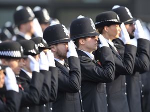 Supporting image for story: Police recruit nearly 9,000 officers under drive to hit 20,000