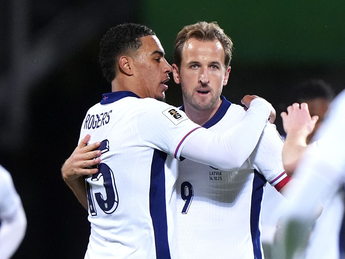 Harry Kane double leads England to World Cup with rout of Latvia