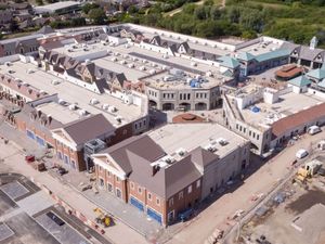 Supporting image for story: Work completed to create access to a Cannock designer outlet