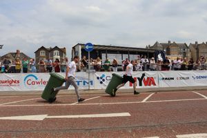 Action from the championships
