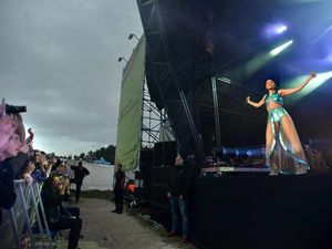Supporting image for story: Jessie J delights crowd at Cannock Chase