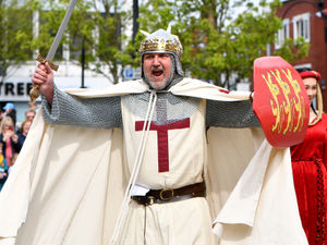 St George's Day in Newport last year