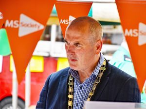 Supporting image for story: Mayor praises charities in tour of market