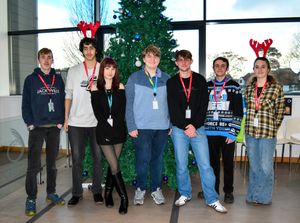 Christmas at Coleg Cambria 