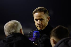 Shrewsbury Town boss Gavin Cowan speaks to the media after defeat to Bristol Rovers