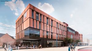 The City Learning Quarter main facility will be situated around Old Hall Street and St George’s Parade in Wolverhampton city centre