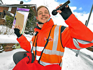 Supporting image for story: Walsall's singing postie hopes to deliver