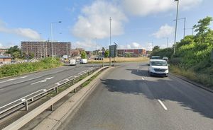 Duncan Edwards Way, Dudley. Photo: Google