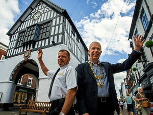 Supporting image for story: Scaffolding comes down to unveil refubished Bridgnorth town hall
