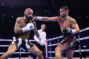 Conah Walker beats Lewis Ritson (Picture by Mark Robinson and Matthew Pover/Matchroom Boxing)