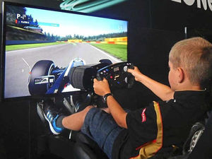 Supporting image for story: Shropshire boy, 11, takes pole position over adults in GP challenge