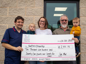 Supporting image for story: Father raises money for hospital which saved his daughter's life