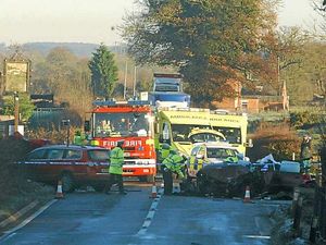 Supporting image for story: Two airlifted to hospital after crash near Whitchurch
