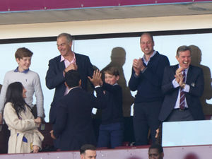 Supporting image for story: Prince William and Prince George celebrate Aston Villa victory - In Pictures 