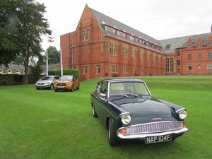 Supporting image for story: Classic cars return to Ellesmere College