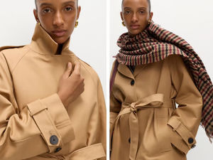 Supporting image for story: Forget Burberry - this cotton-rich belted longline trench from M&S is all you need for cosy season