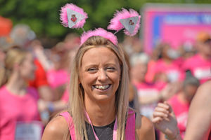 The Cancer Research UK Race for Life (5k) in West Park, Wolverhampton.