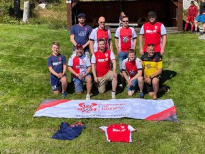 There will be eight members of the group at the FA Cup game on February 5