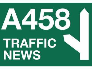 Supporting image for story: Fuel spill partially blocks A458 in Shropshire
