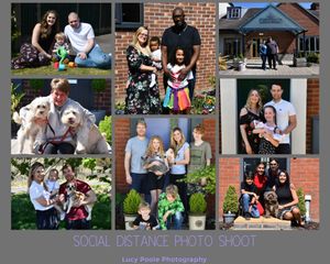 Photo: Lucy Poole                              Doorstep montage