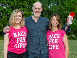 Supporting image for story: Cancer fight father to open Wolverhampton's Race for Life - WATCH