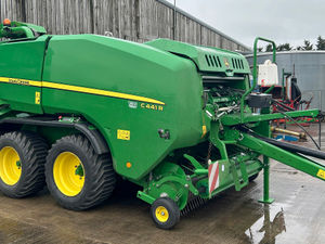 Supporting image for story: Large crowd of buyers turns out for plant and farm machinery sale