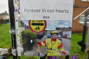 Wolverhampton and the funeral of Pat the beloved Lollipop lady has taken place.