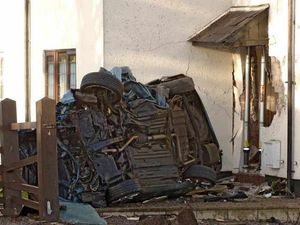 Supporting image for story: Man dies in house smash