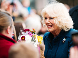 Supporting image for story: Sun breaks through in Telford as Queen Consort helps put Shropshire's volunteers in the spotlight