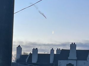 Supporting image for story: Clearest photos yet of mystery object seen in skies over the West Midlands